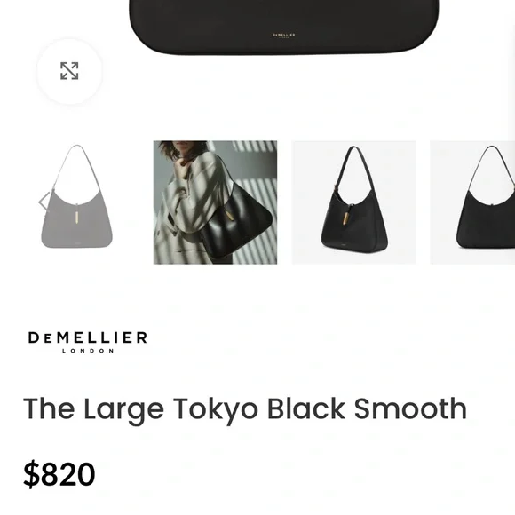 DeMellier Large Leather Bag - Picture 13 of 13